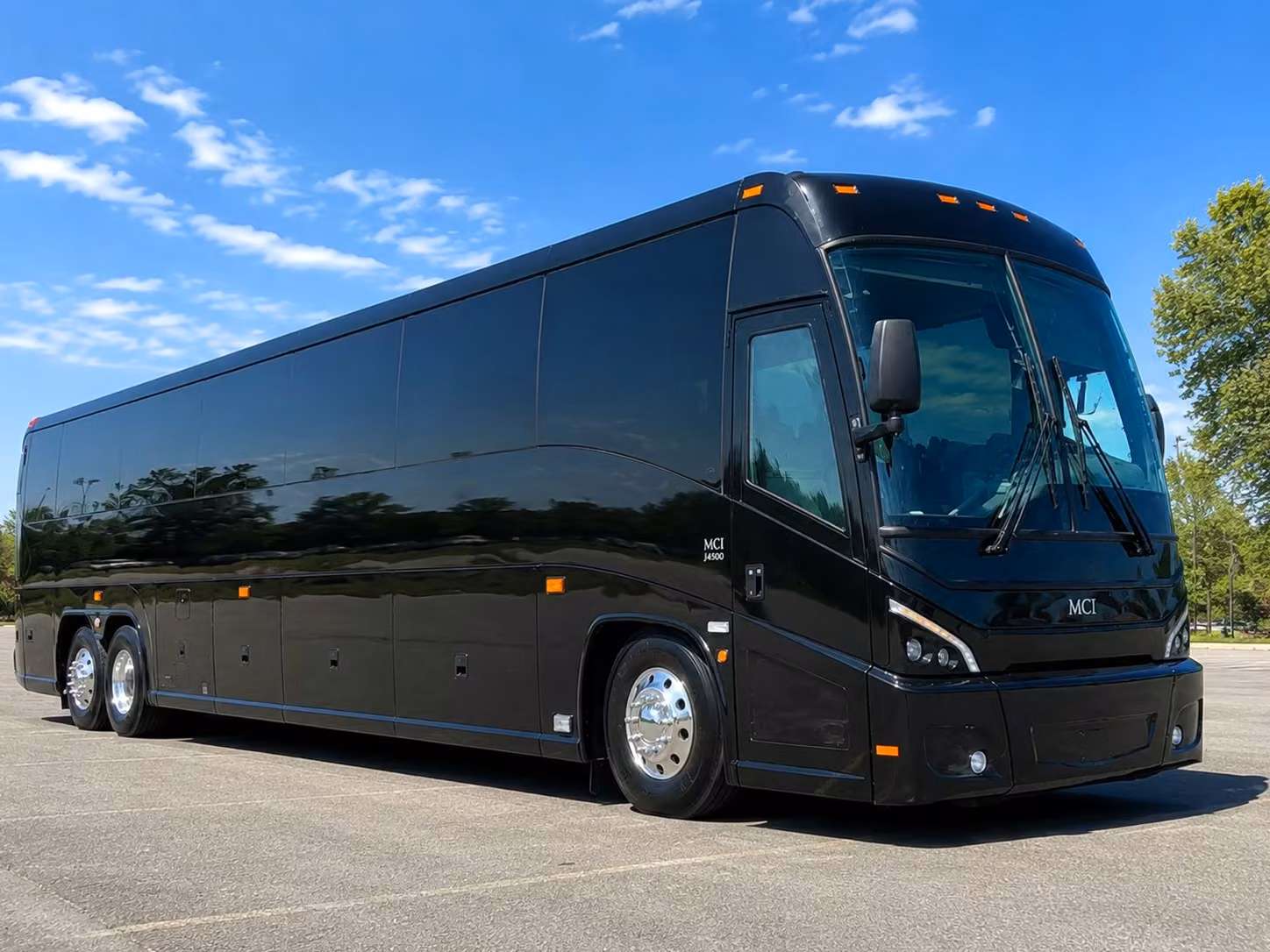 56 passenger charter bus
