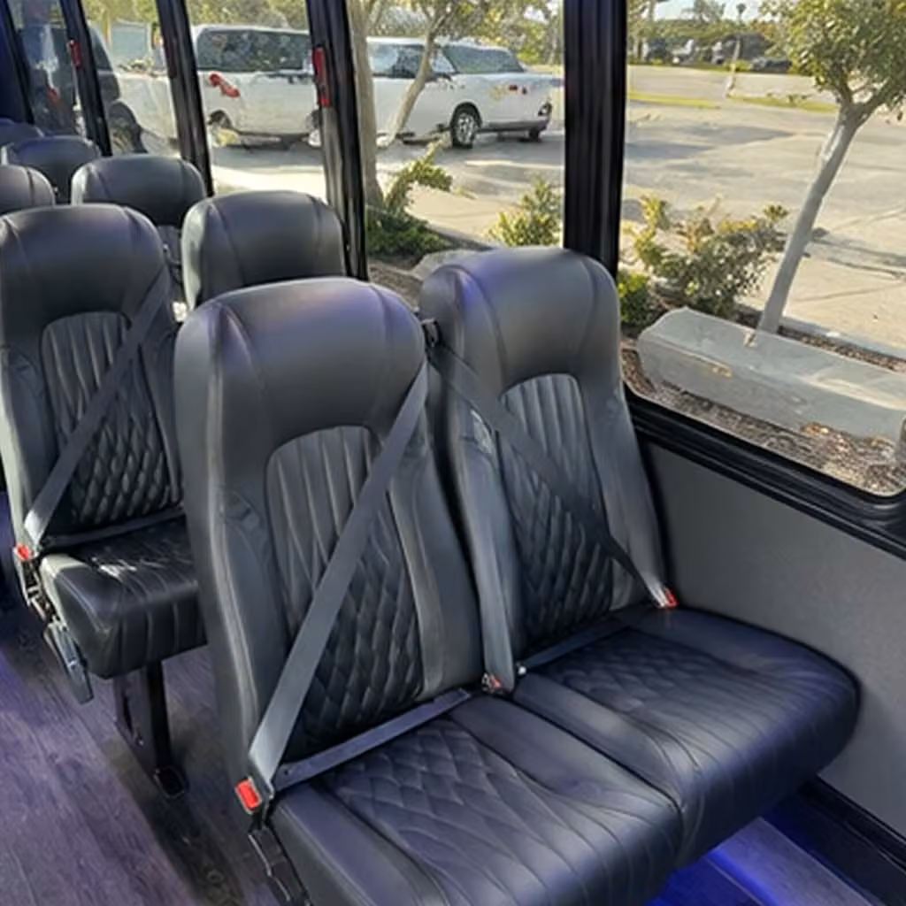 minibus rentals for smaller concert groups heading to venues across the east valley